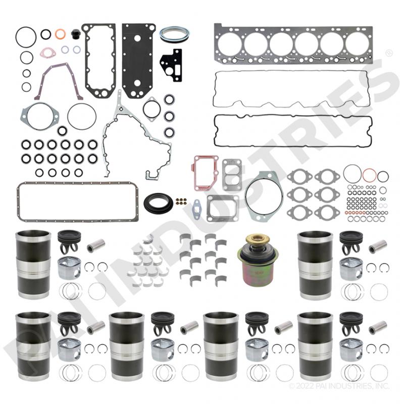 PAI ISL104-001 CUMMINS ENGINE OVERHAUL KIT (ISL) (2 PC) (STD / STD)