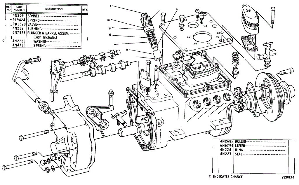 Interstate-McBee® Caterpillar® 6N7527 Plunger & Barrel Assembly (3208) | woodlineparts.com