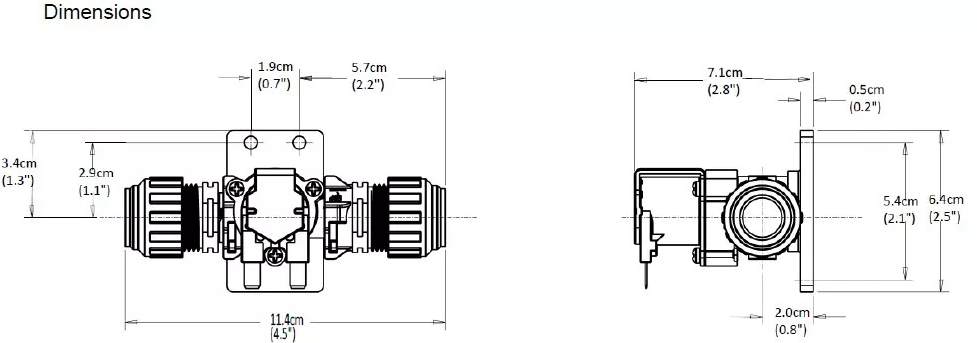 JABSCO® 37038-2012 TOILET SOLENOID / SYPHON (12V) (JA 37038-1012)