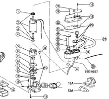 Charger l'image dans la galerie, Jabsco® 29103-1000 Switch Assembly 29200-0120 / 29200-0240 Flush Pumps