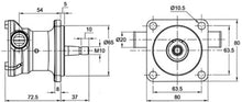 Charger l'image dans la galerie, Jabsco® 29450-1701 Flange Mounted Engine Cooling Pump (Perkins / Volvo 3580946) | woodlineparts.com