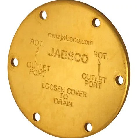 Jabsco® End Cover (6 Bolt) 1444 / 1673 / 2970 / 5320 / 9090 Models | woodlineparts.com