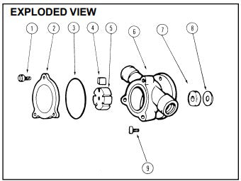 Jabsco® 90200-0000 Service Kit (45710 Series) | woodlineparts.com