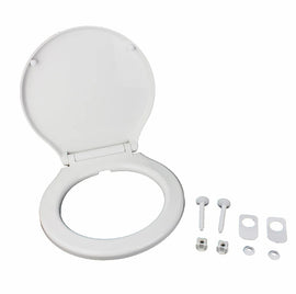 Johnson® 81-47241-04 Toilet Seat (Compact) (Plastic) (AquaT Silent Electric) | woodlineparts.com