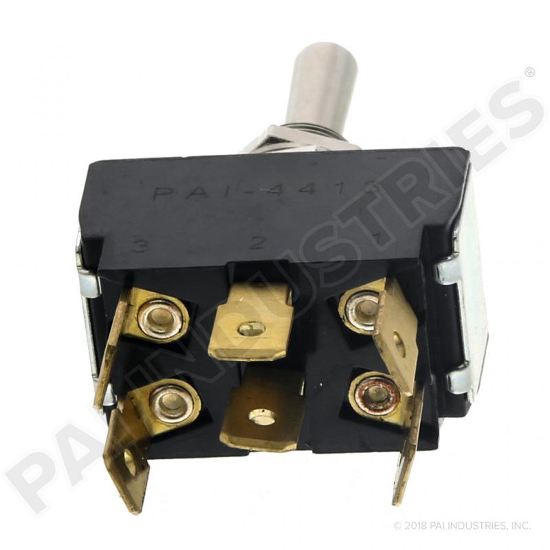 PAI MSW-4413 MACK 1MR3410 HEADLIGHT SWITCH (3 POSITION) (6 PIN PUSH) | woodlineparts.com