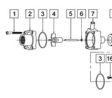 March® 0893-0004-1000 Cover for 893 Series Brush & Brushless Pumps
