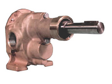 Charger l&#39;image dans la galerie, OBERDORFER N13HDM PEDESTAL GEAR PUMP 1 1/2&quot; BUNA MECH BRONZE (13HDM)