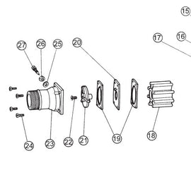 Oberdorfer® 7188 Plate Gasket (406M-4 / 406MG-3) | woodlineparts.com