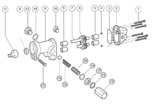 Charger l&#39;image dans la galerie, Oberdorfer N992(R) Series Pump Parts Breakdown / woodlineparts.com