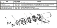 Load image into Gallery viewer, Jabsco® 18916-1070 Replacement Pressure Switch (70PSI) (HotShot Series Pumps) | woodlineparts.com