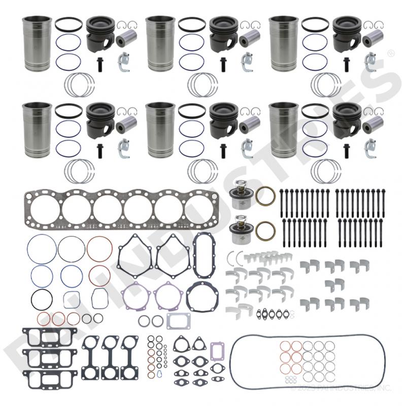 PAI S60109-001C DETROIT DIESEL INFRAME ENGINE KIT (SERIES 60) (16.5:1) (STD / STD) | woodlineparts.com