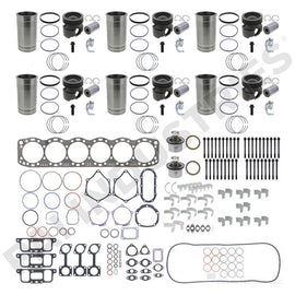 PAI S60109-001C DETROIT DIESEL INFRAME ENGINE KIT (SERIES 60) (16.5:1) (STD / STD) | woodlineparts.com