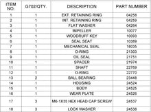 Cargar imagen en el visor de la galería, Sherwood® 24524 Housing for G702 Rubber Impeller Pump