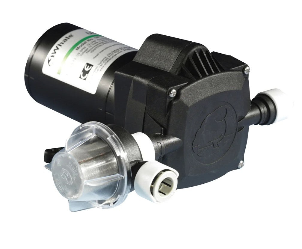Whale / Atwood® UF1825 Universal Pressure Pump & Strainer 4.75GPM 24V | woodlineparts.com