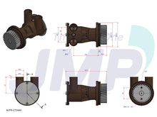 Load image into Gallery viewer, JMP Marine® JPR-CT0440 Replacement Caterpillar 4255412 Cooling Pump C4.4 (29630-1201) | woodlineparts.com