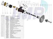 Cargar imagen en el visor de la galería, JMP Marine® JPR-G6000F Replacement Detroit Diesel® 5145578 Raw Water Pump (17050-0001) | woodlineparts.com