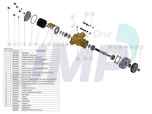 Load image into Gallery viewer, JMP MARINE® JPR-S7622 REPLACEMENT SH P1722C ENG COOLING PUMP