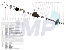 Load image into Gallery viewer, JMP Marine® JPR-S7633 Replacement Sherwood P1733X Engine Cooling Pump