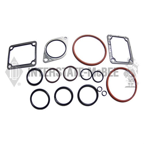 Interstate-McBee® Caterpillar® 1891814 Oil Cooler Gasket Set (3406E / C15 / C16 / C18) | woodlineparts.com