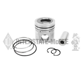 Interstate-McBee® Cummins® 3802251 Piston Kit with Rings (17.3:1) (Std) (B) | woodlineparts.com