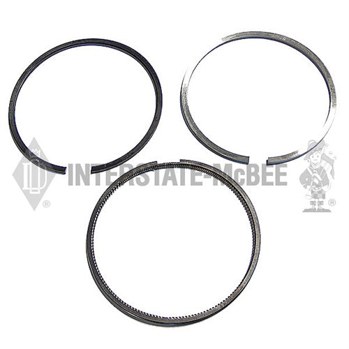 Interstate-McBee® Cummins® 3802750 Piston Ring Set (Std) (Double Keystone) | woodlineparts.com