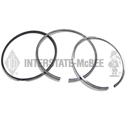 Interstate-McBee® Cummins® 3803961 Piston Ring Set (L10 / M11 / ISM / QSM) | woodlineparts.com