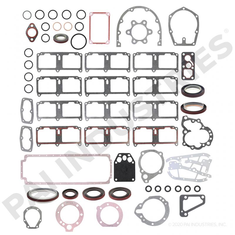 PAI 131338 CUMMINS 3803041 LOWER GASKET SET (855) (88NT) (BC IV / V) (USA)