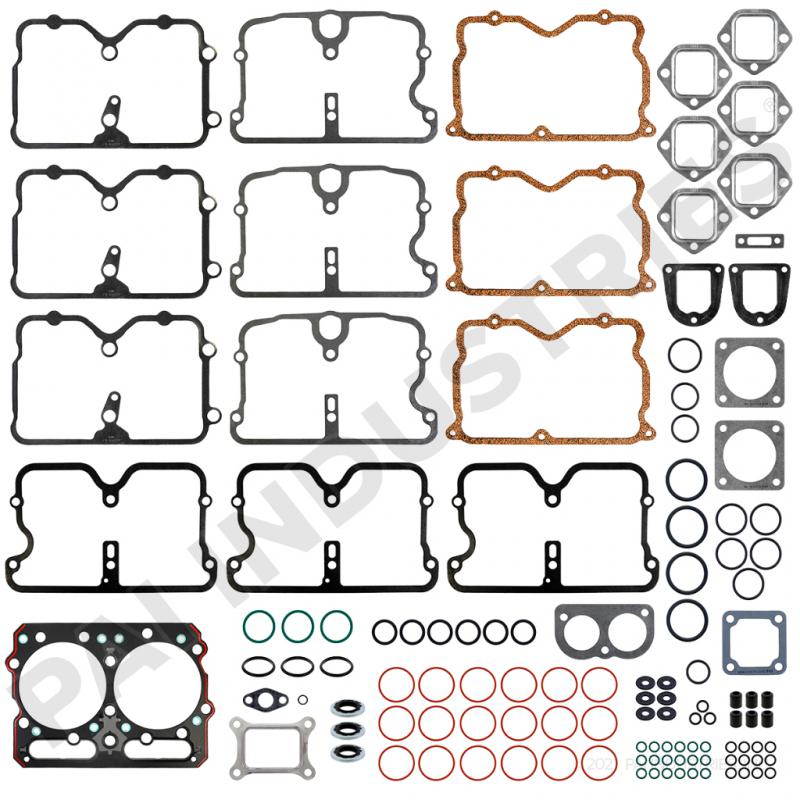 PAI 131350 CUMMINS N/A UPPER GASKET SET (855) (BCIV) (5 BOLT ROCKER COVER)
