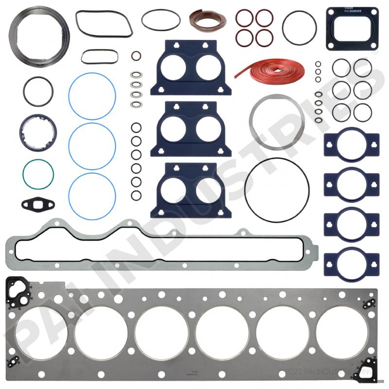 PAI 132070 CUMMINS 5406187 UPPER GASKET KIT (ISX / ISX15) (SINGLE CAM) | woodlineparts.com