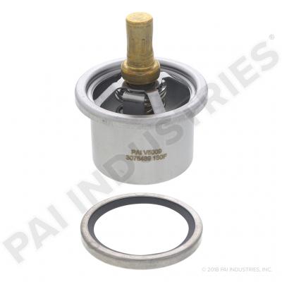 PAI 181830 CUMMINS 201737 THERMOSTAT KIT (180 DEGREE) (855 / N14 / L10 / M11) (Caterpillar 2R2911, 4N2212, 4W4794, 6I4954, 9N3711, 5N6252)