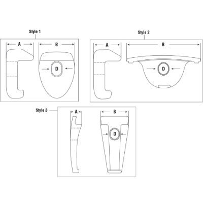 PAI HWC-5491 MACK 15QJ17P1 WHEEL CLAMP (25159017)