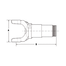 Load image into Gallery viewer, PAI Industries - Drive Train
Slip Yokes - Driveshaft | woodlineparts.com
