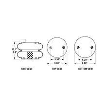 Load image into Gallery viewer, PAI FAS-0714 MACK 2B12-307 BELLOWS AIR SPRING (4333-554787C1, 8633-2B12307)