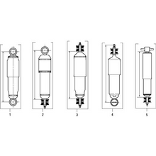 Cargar imagen en el visor de la galería, PAI 755165 OEM HENDRICKSON S-23316 TRAILER SHOCK ABSORBER (USA)