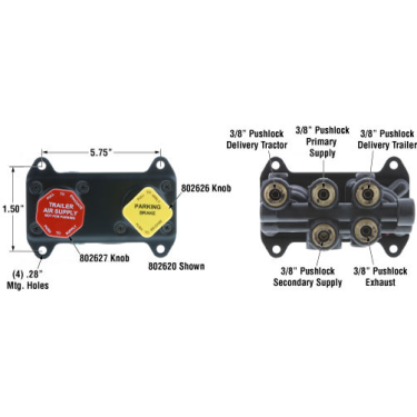 PAI LVM-3648 MACK 20QE3316M MV-3 CONTROL MODULE