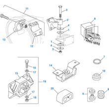 Load image into Gallery viewer, PACK OF 4 PAI FMM-4644 MACK 20QL324M TRANMISSION INSULATOR