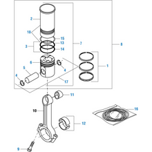 Load image into Gallery viewer, PACK OF 12 PAI 440013 NAVISTAR 1840363C1 CONNECTING ROD SCREW (USA)