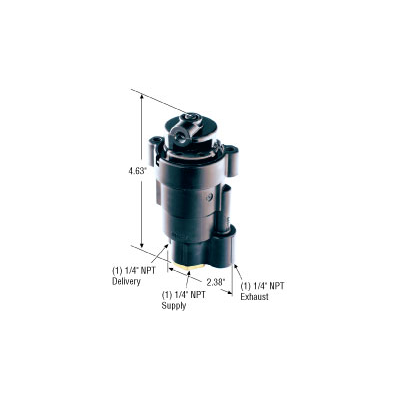 PAI EM37520 MACK / MIDLAND / HALDEX KN20541 TRAILER BRAKE CONTROL VALV ...