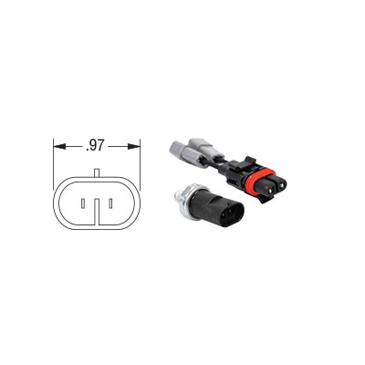 PAI FSW-0491 MACK 1MR2472M BRAKE LIGHT PRESSURE SWITCH (4.0 PSIG)