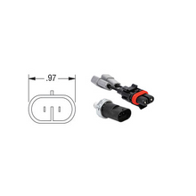 Load image into Gallery viewer, PAI FSW-0491 MACK 1MR2472M BRAKE LIGHT PRESSURE SWITCH (4.0 PSIG)