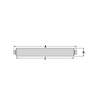 PAI EEM-1865 MACK 5839-86682M MUFFLER (10.00" ROUND) (5.00" INLET / OUTLET)