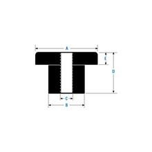 Load image into Gallery viewer, PACK OF 4 PAI FMM-4644 MACK 20QL324M TRANMISSION INSULATOR