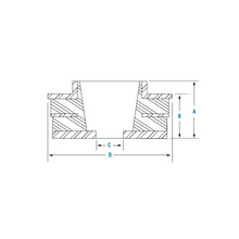Charger l&#39;image dans la galerie, PAI 740051 FREIGHTLINER 6818900001 UPPER CAB MOUNT (681-890-00-01)