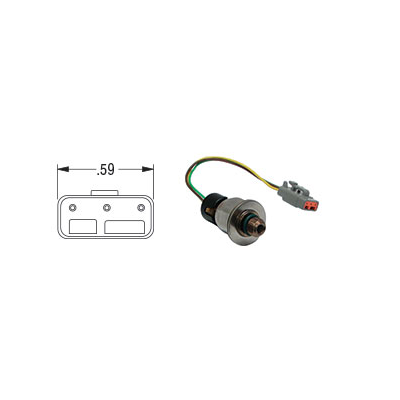 PAI 450608 NAVISTAR 1875784C93 FUEL PRESSURE SENSOR KIT (MADE IN USA)