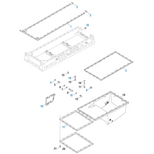 Load image into Gallery viewer, PAI 131950 CUMMINS 3401970 OIL PAN ADAPTER GASKET (K) 