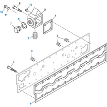 Cargar imagen en el visor de la galería, PACK OF 5 PAI 131628 CUMMINS 4083006 WATER HEADER COVER GASKET