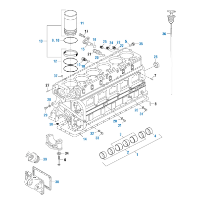 PACK OF 2 PAI 045018 CUMMINS 4058947 PISTON COOLING NOZZLE (N14)