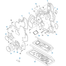 Load image into Gallery viewer, PACK OF 4 PAI 431315 NAVISTAR 1836235C1 AIR COMPRESSOR GASKET (MADE IN USA)