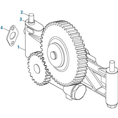PAI 341304 CATERPILLAR 3318905 OIL PUMP ASSEMBLY (C9) (10R1984)