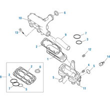 Cargar imagen en el visor de la galería, PAI 641270 DETROIT DIESEL 23522416 OIL COOLER (10 PLATE) (52458196)